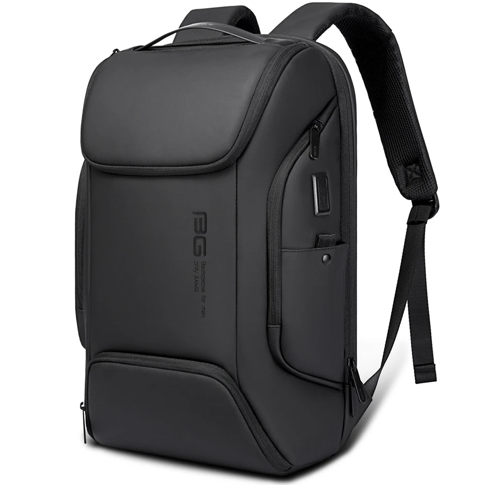 BANGE Business USB Charging Smart Backpacks Fits 15.6 Inch Laptop Commute Backpack WaterProof Carry On Bag for Men Travel Bags Innofuze