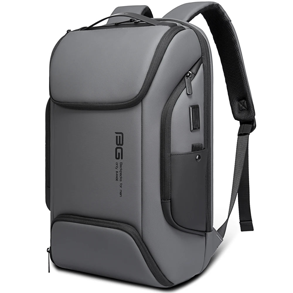 BANGE Business USB Charging Smart Backpacks Fits 15.6 Inch Laptop Commute Backpack WaterProof Carry On Bag for Men Travel Bags Innofuze