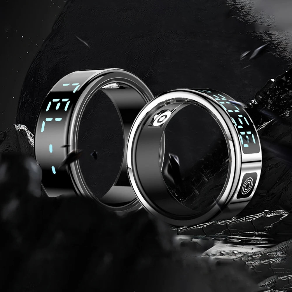 ALLOYSEED RS08 Smart Fitness Ring – 5ATM Waterproof, Heart Rate/SpO2/Sleep Tracker, Multi-Sport Modes, Bluetooth 5.1 (iOS/Android) - Uncategorized,