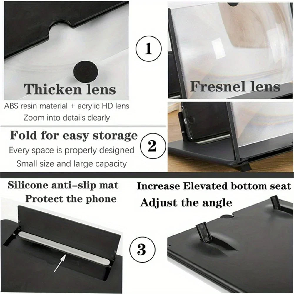 Mobile Screen Magnifier – Watch Comfortably Anywhere Innofuze