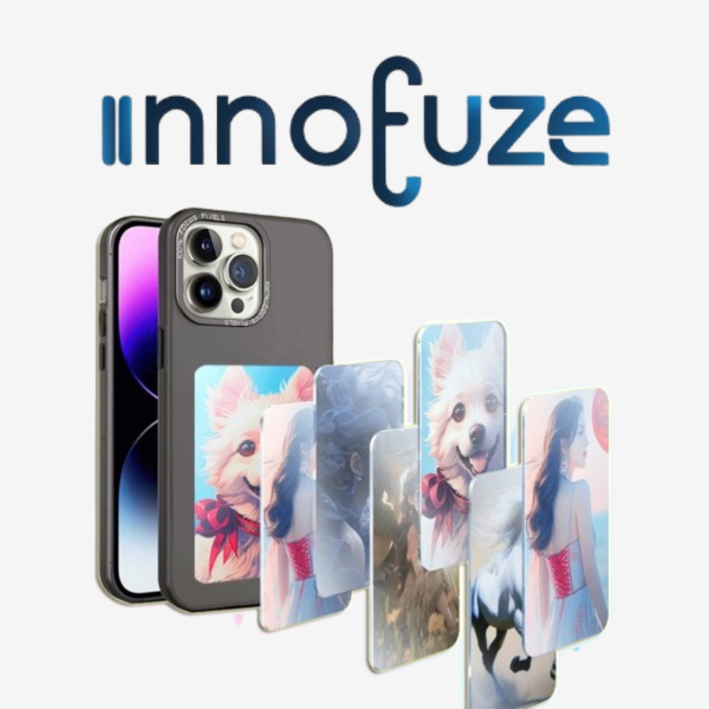 Luxury E-Ink Phone Case – Custom Projection, Battery-Free Innofuze
