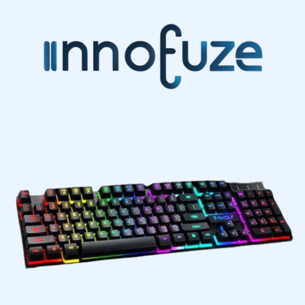 Luminous USB Wired Gaming Keyboard Innofuze