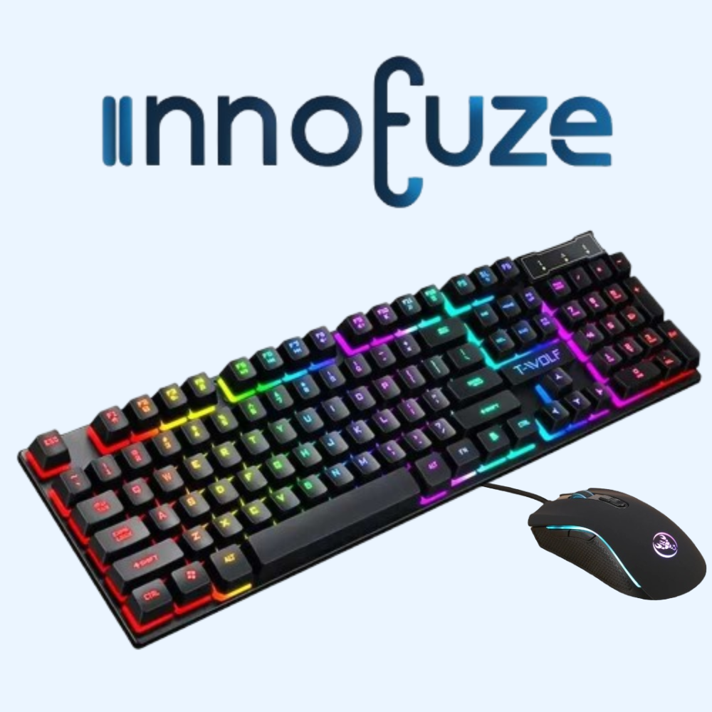 Luminous USB Wired Gaming Keyboard Innofuze