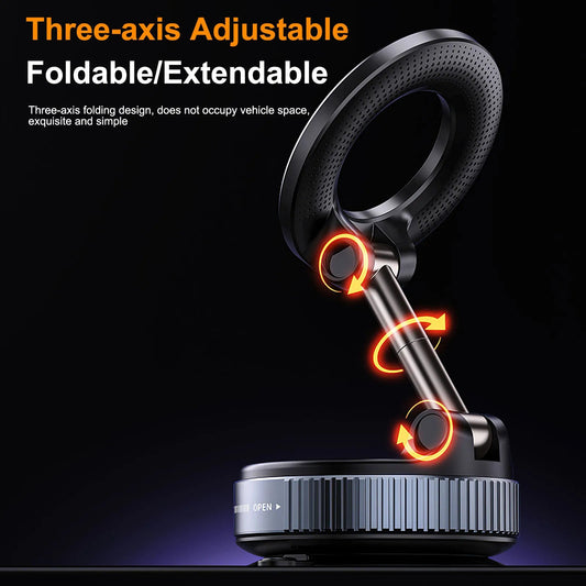 🔥 Ultra-Strong Magnetic Phone Holder – 360° Adjustable Mount for Car/Desk/Wall (10X Grip) 🔥 Innofuze