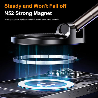 🔥 Ultra-Strong Magnetic Phone Holder – 360° Adjustable Mount for Car/Desk/Wall (10X Grip) 🔥 Innofuze