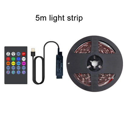 TV Backlight Music Sync USB Powered RGB LED Strip Light for 15 - 80 Inch TV, Mirror, PC Innofuze