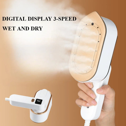 Luxury Handheld Garment Steamer – 1200W Powerful Travel Iron with 3 Steam Modes & 150ml Tank Innofuze