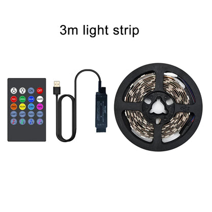 TV Backlight Music Sync USB Powered RGB LED Strip Light for 15 - 80 Inch TV, Mirror, PC Innofuze