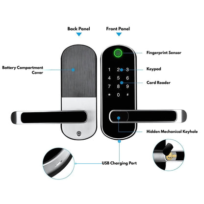 Smart Fingerprint Door Lock – Keyless WiFi Entry with App Control | Innofuze Innofuze