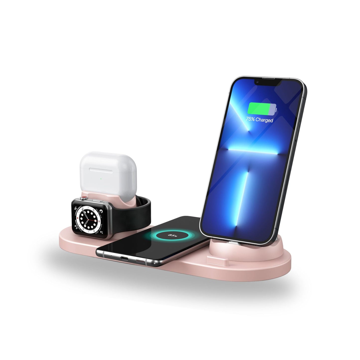 6-in-1 Apple Charging Dock – iPhone, Watch & AirPods Wireless Charger - Innofuze Innofuze